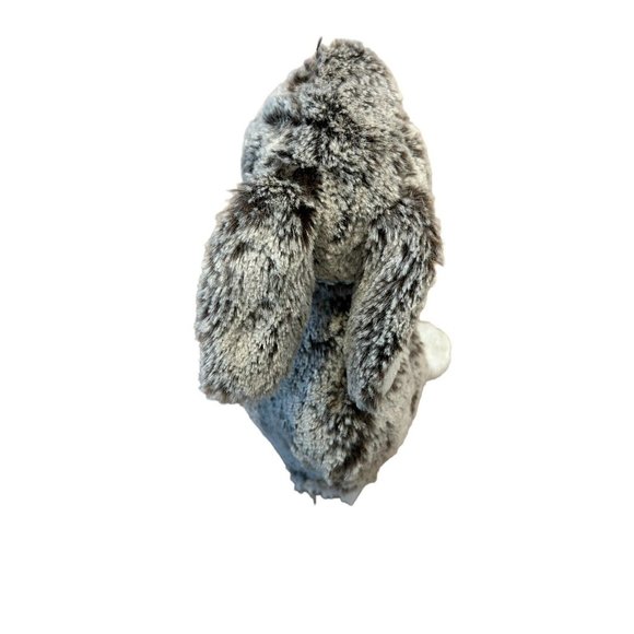 Molli Toys 7” Gray White Bunny Rabbit Plush Stuffed Animal Realistic Sweden - Picture 6 of 10